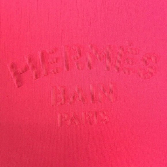 HERMES Trousse Neovan PM accessory case Pouch polyamide / Elastane Light pink - Picture 5 of 10